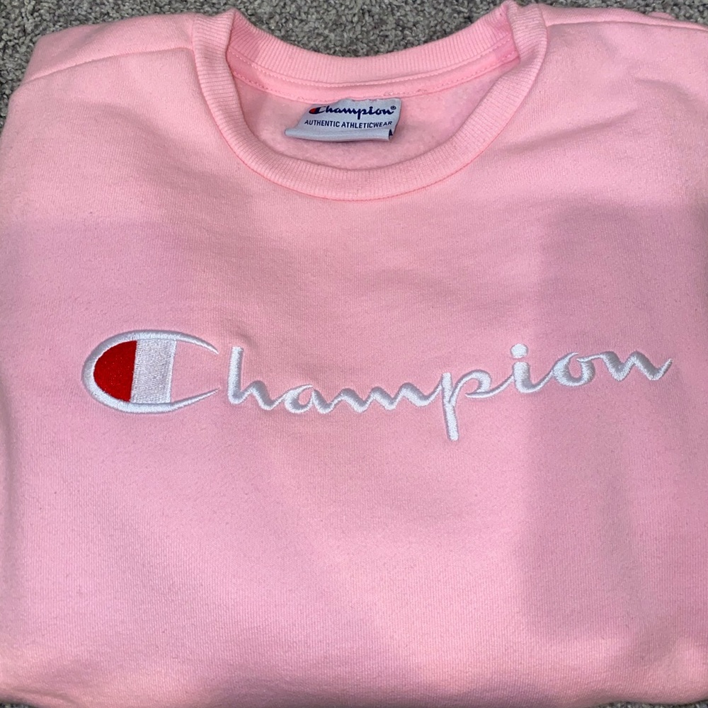 Pink Champion Sweatshirt
